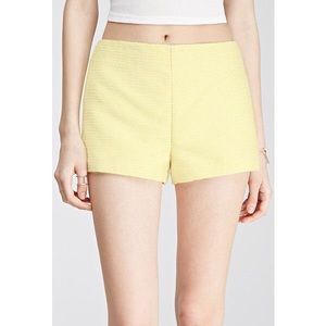 🌺3 for $30🌺 Yellow flat front textured shorts
